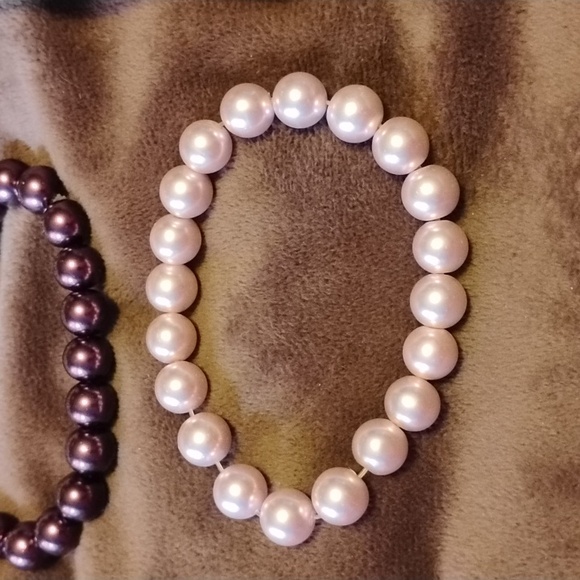 Lot Of KJL Faux Pearl Bracelet - Picture 2 of 6